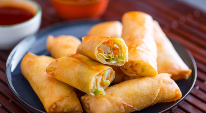 Vegetable spring roll